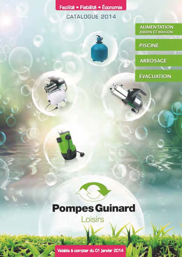 Catalogue 2014 Pompes Guinard Loisirs