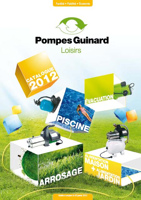 Catalogue Pompes Guinard Loisirs 2012
